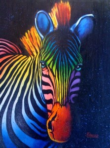 Rainbow Zebra