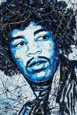 Hendrix in Blue